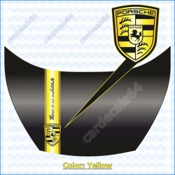 Porsche / Hood Stickers