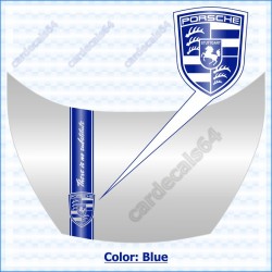 Porsche / Hood Stickers