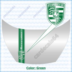 Porsche / Hood Stickers