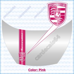 Porsche / Hood Stickers