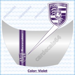 Porsche / Hood Stickers